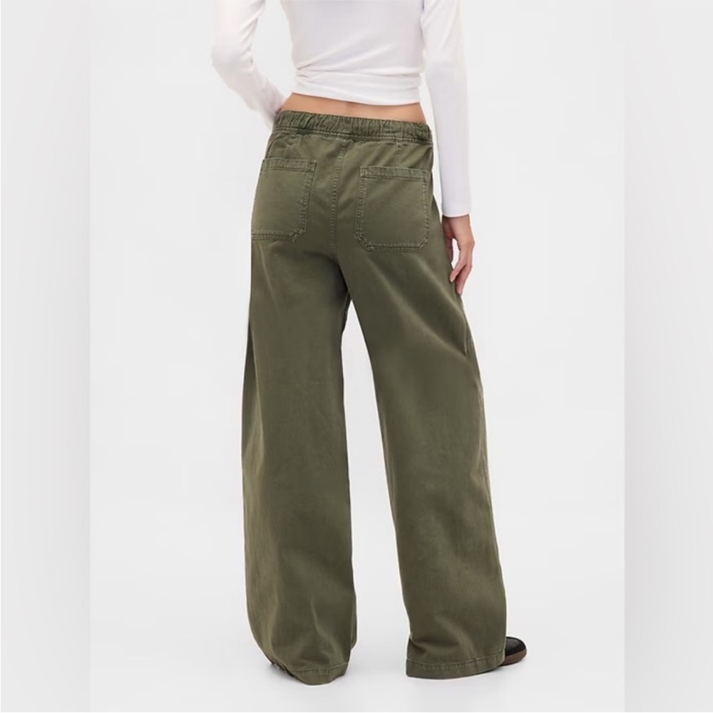 NWT! GAP Olive Green Mid Rise Easy Baggy Pants - Multiple #844495 🩷 - Picture 4 of 14